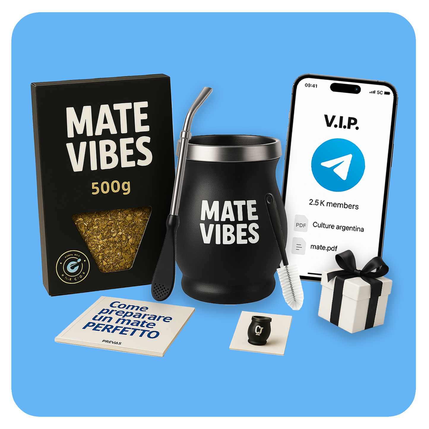 KIT MATE ARGENTINO