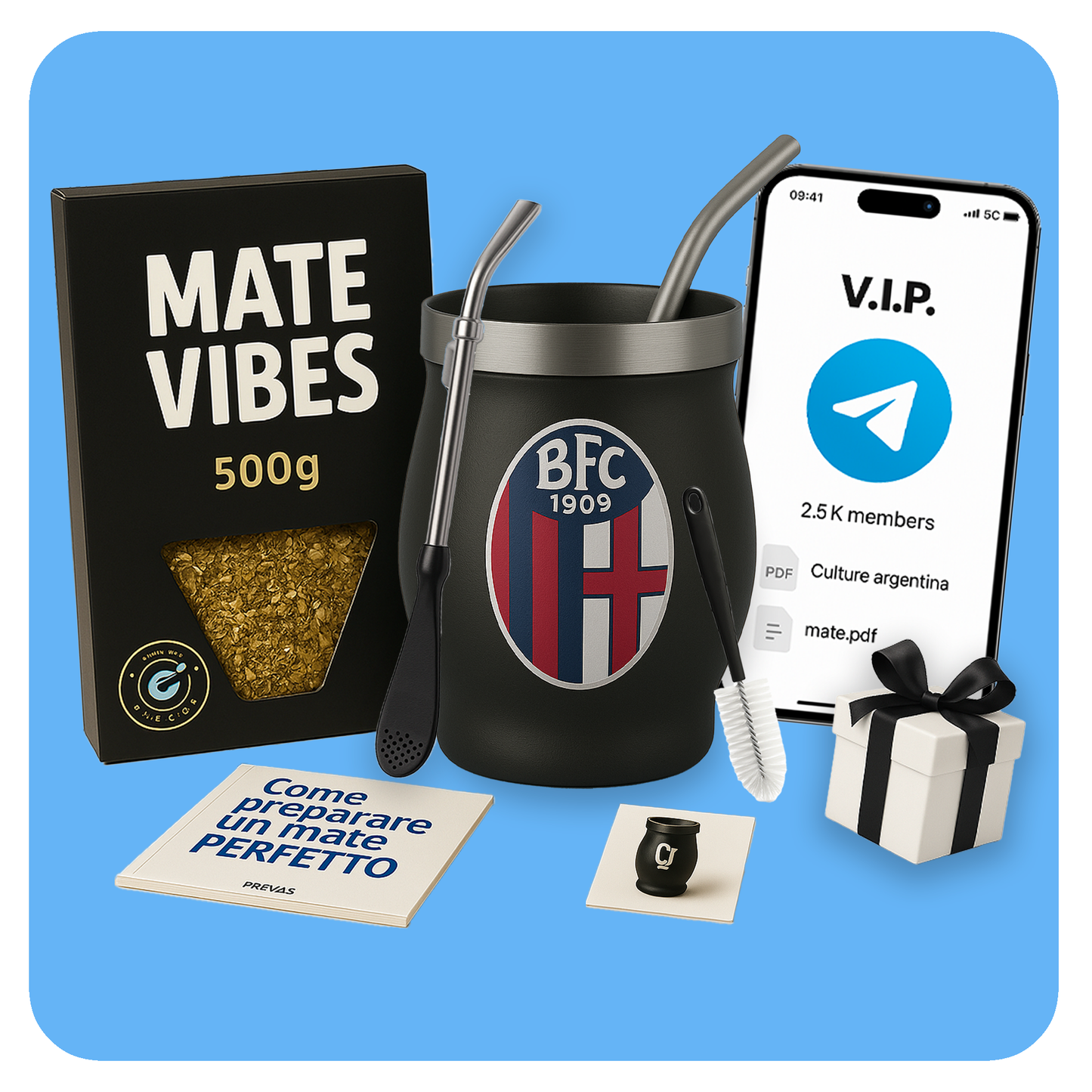 KIT MATE ARGENTINO