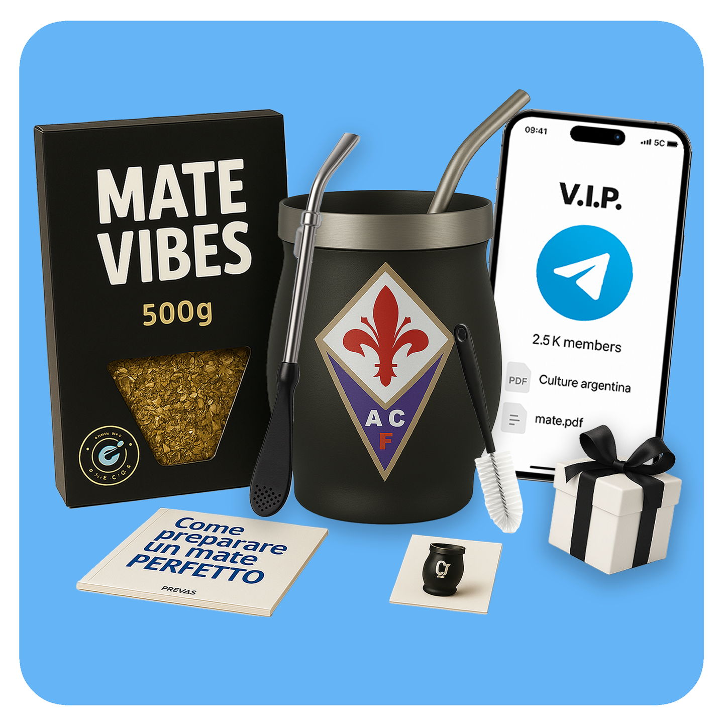 KIT MATE ARGENTINO