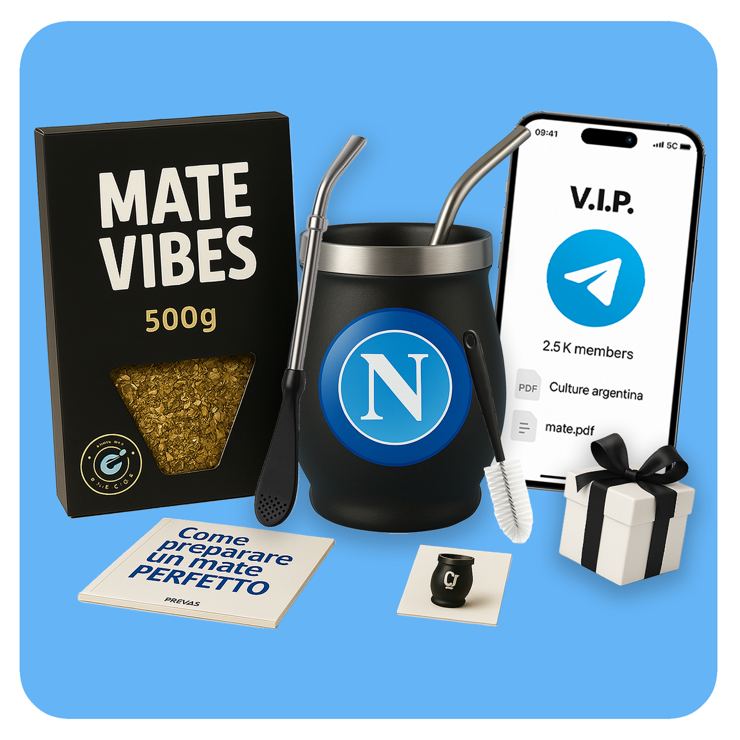 KIT MATE ARGENTINO