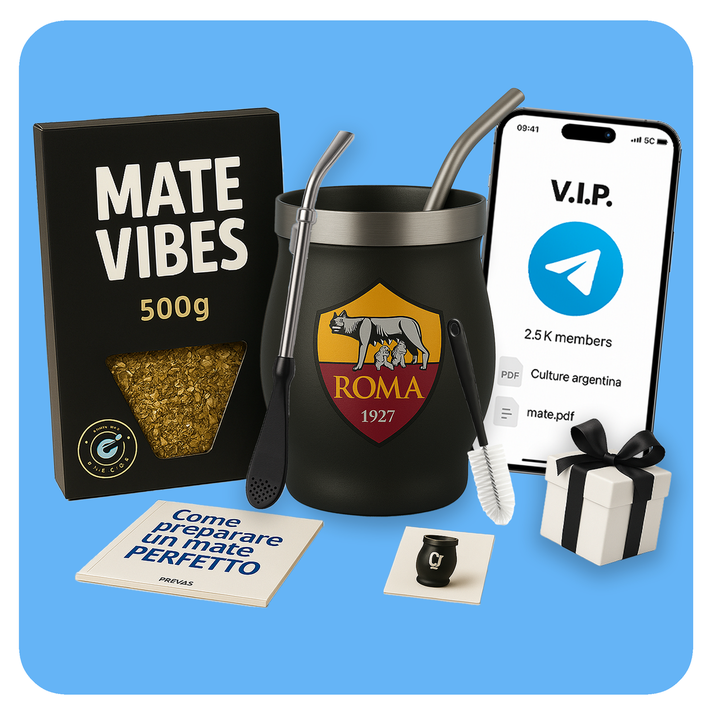 KIT MATE ARGENTINO